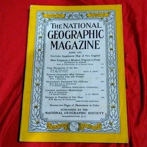 Vintage National Geographic Magazine June 1953